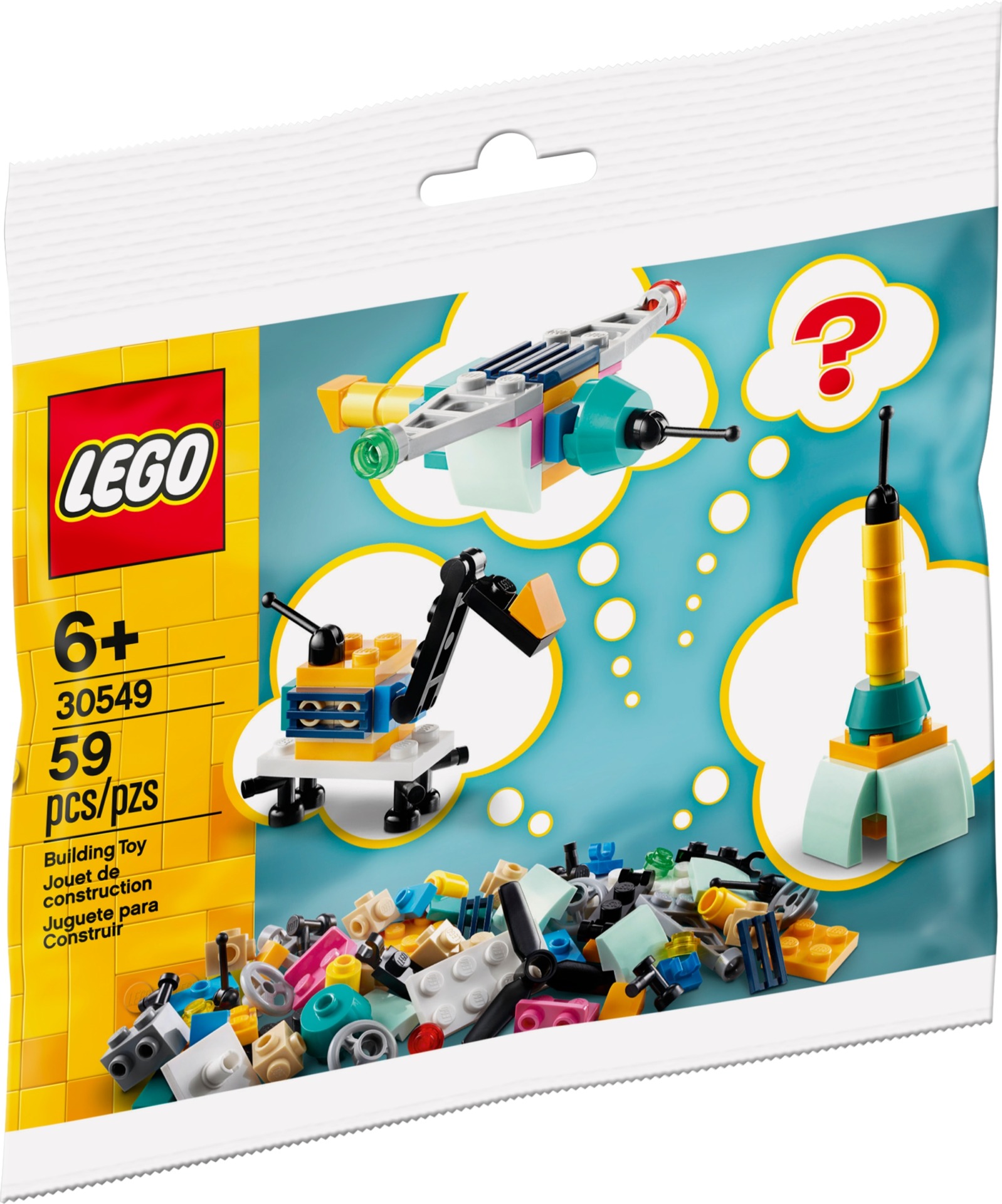 lego 30549 rakenna omia mielikuvitusajoneuvoja