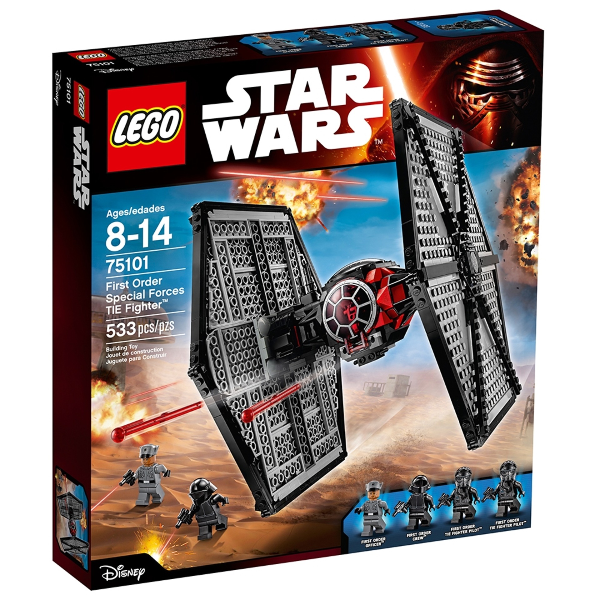 lego 75101 first order special forces tie fighter