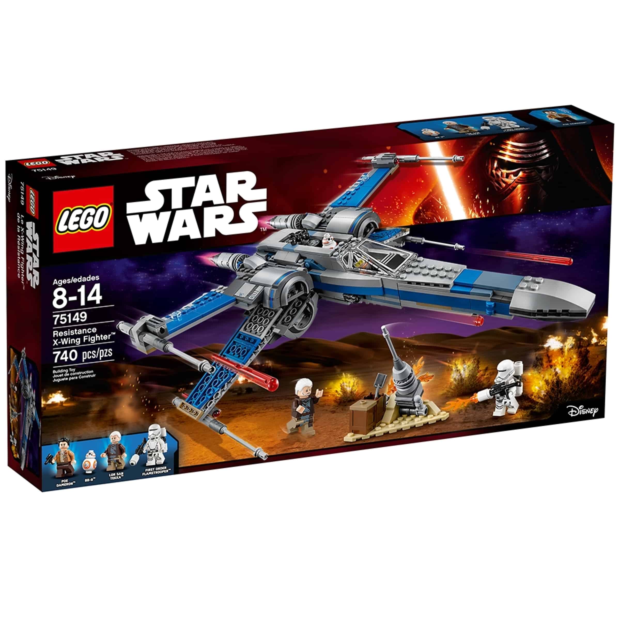 lego 75149 resistance x wing fighter