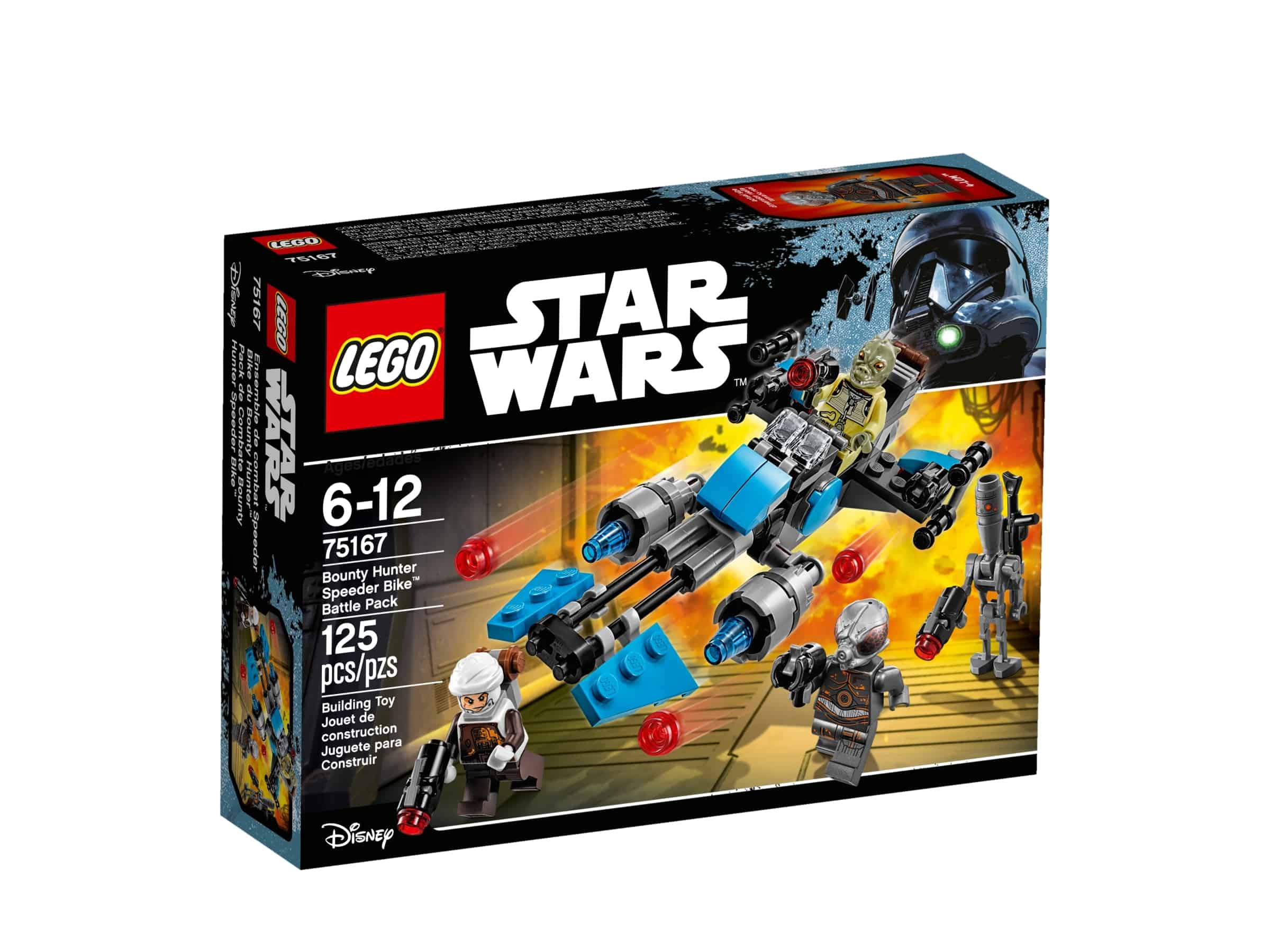 lego 75167 bounty hunterin kiituripyora taistelupaketti