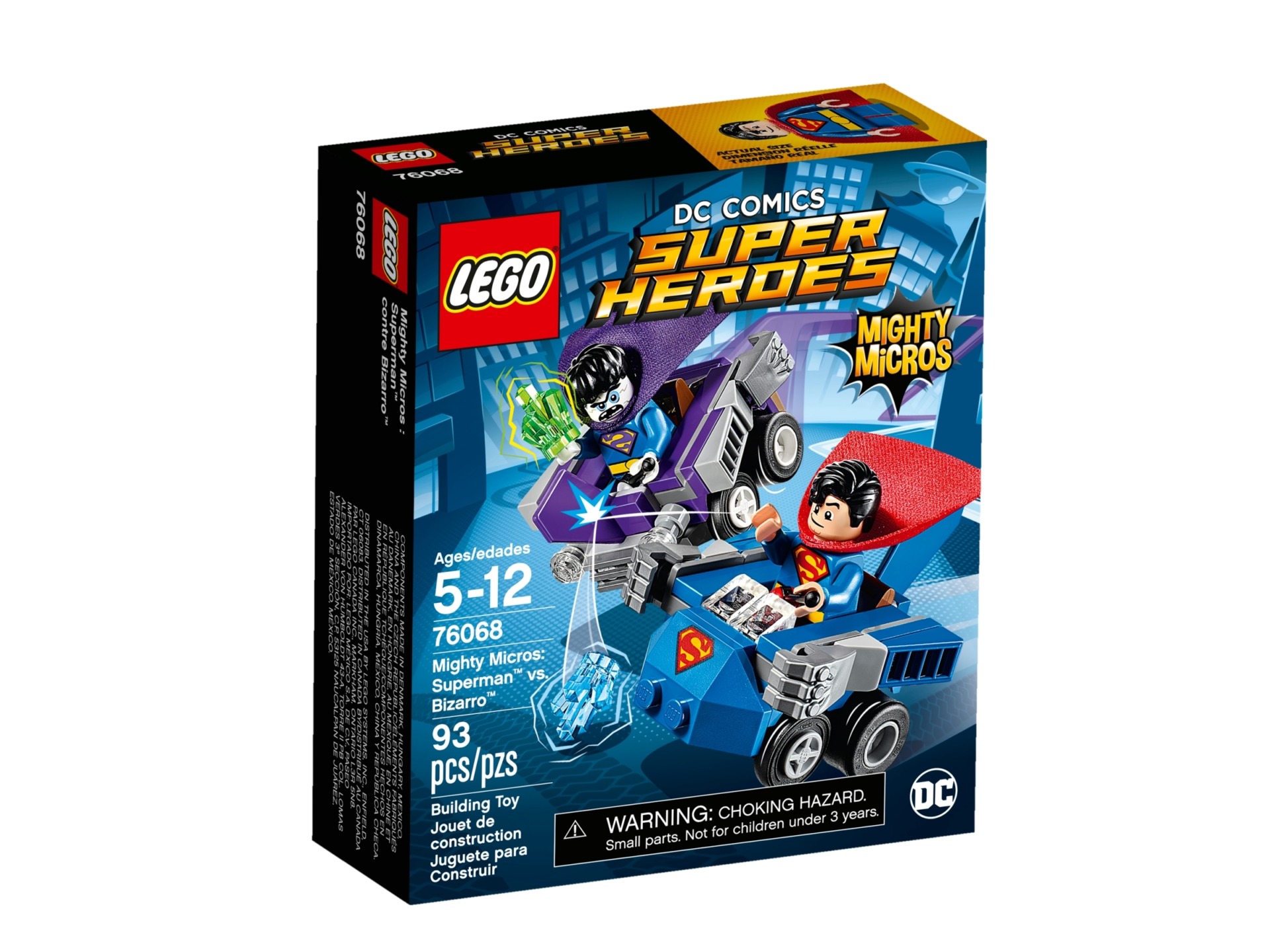 lego 76068 mighty micros superman vs bizarro