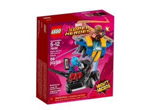 lego 76090 mighty micros star lord vastaan nebula