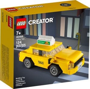 lego 40468 keltainen taksi