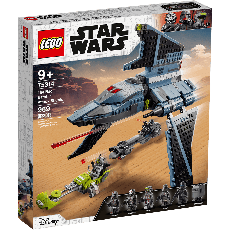 LEGO 75314 The Bad Batch ja hyökkäyssukkula - 20210506