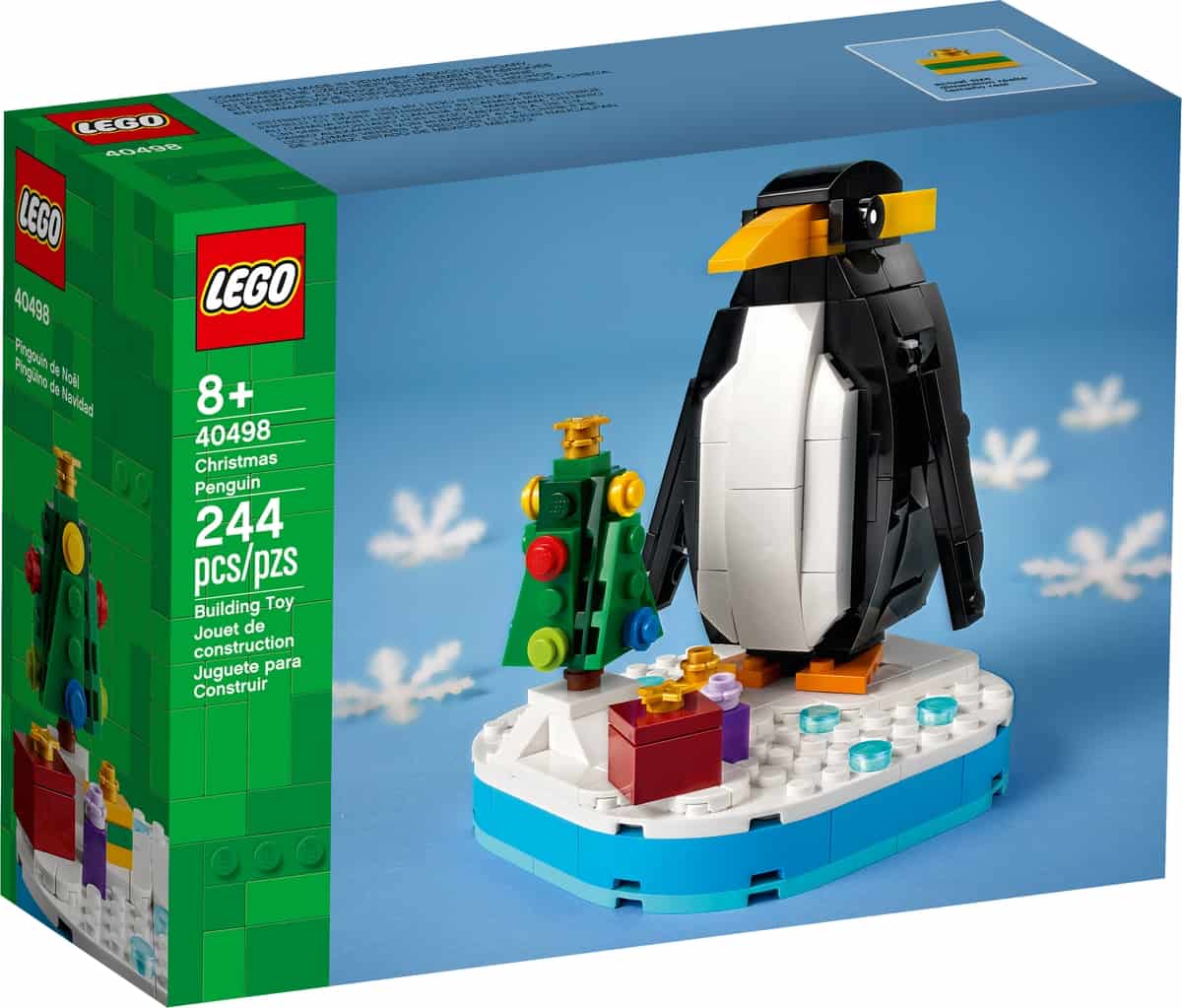lego 40498 joulupingviini